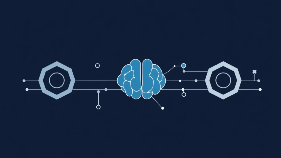 Technische Illustration über kognitive Semantik in der KI