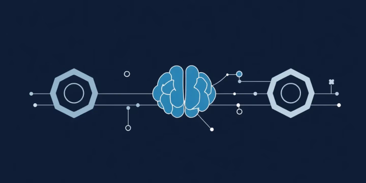Technische Illustration über kognitive Semantik in der KI