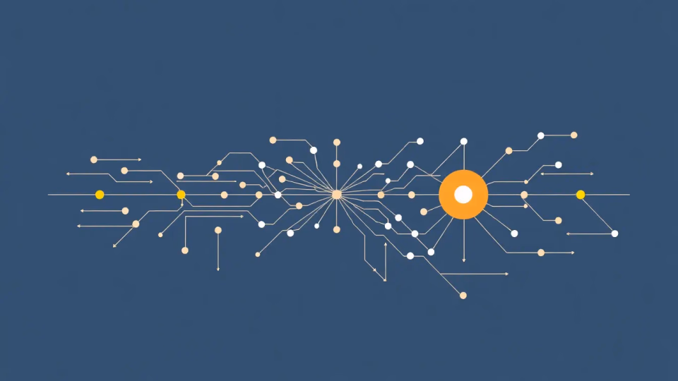 Technische Illustration zu kognitiven Verzerrungen in KI-Algorithmen
