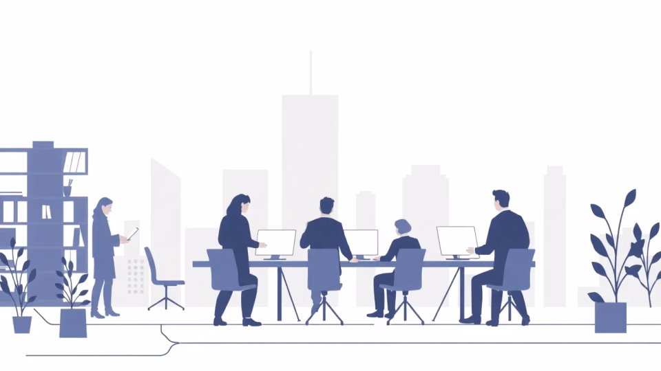 Technische Illustration für kollaborative KI-Entwicklungen