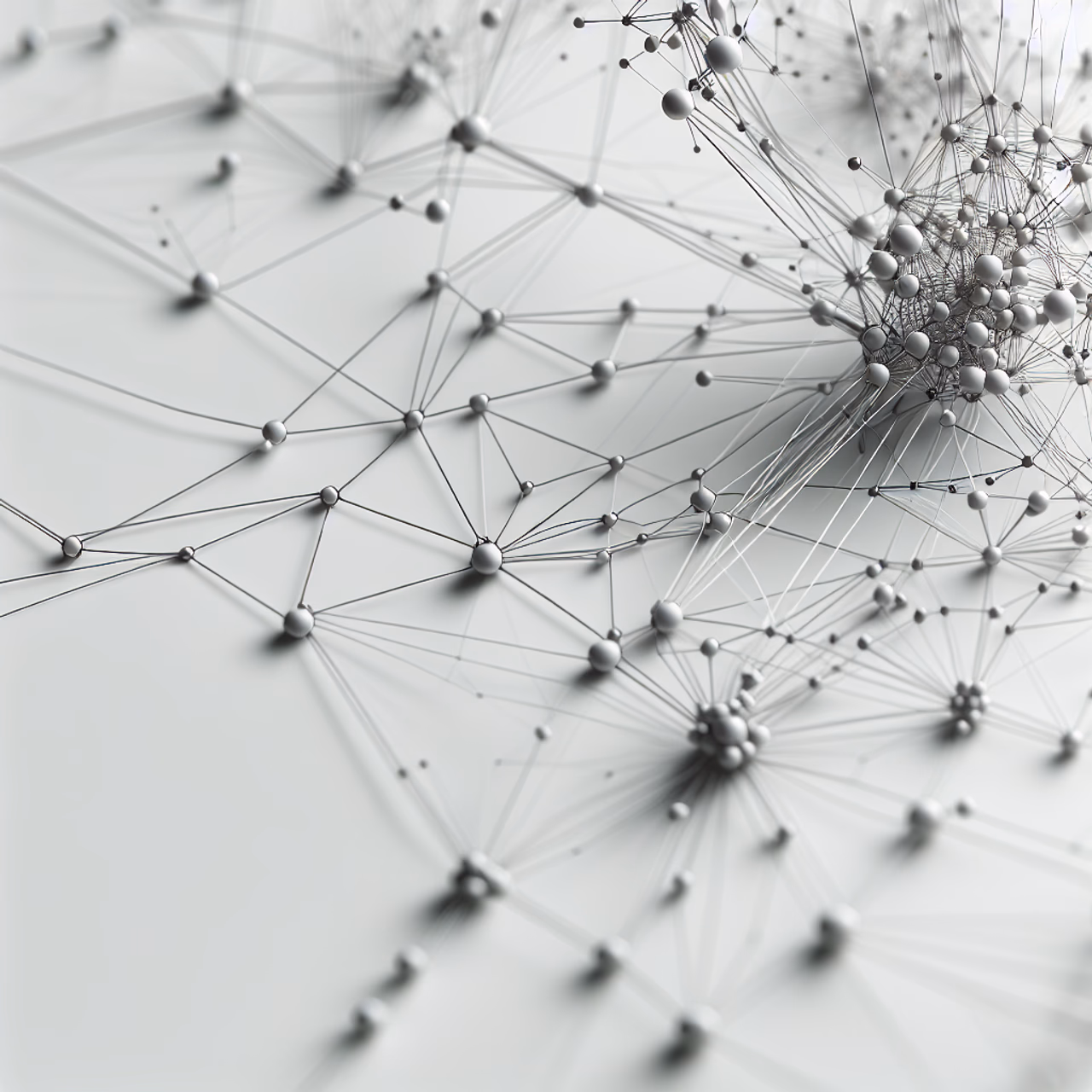 Technische Darstellung komplexer neuronaler Netzwerke