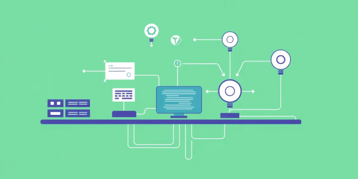 Illustration von kontextbasierter Automatisierung in der KI