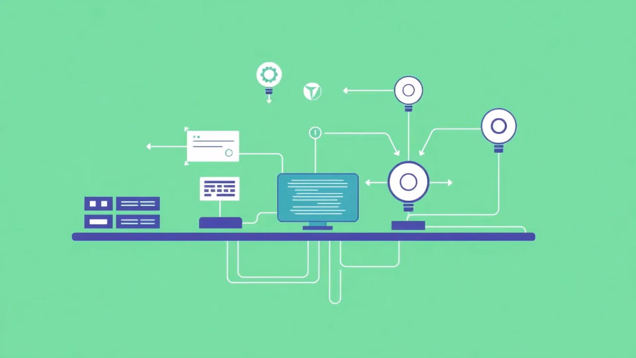 Illustration von kontextbasierter Automatisierung in der KI