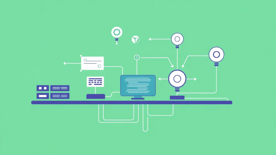 Illustration von kontextbasierter Automatisierung in der KI