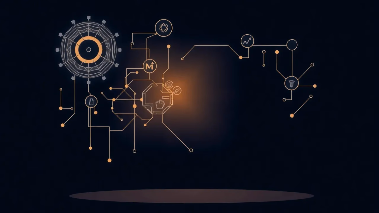 Grafik zur kreativen Automatisierung durch künstliche Intelligenz