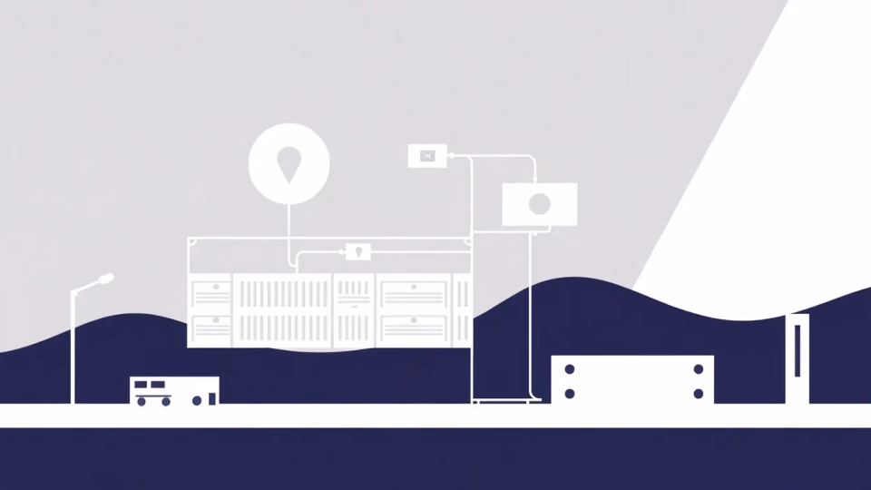 Technische Illustration zur Sicherung kritischer Infrastrukturen mit KI.
