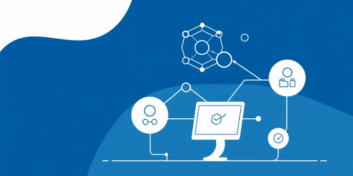 Technische Illustration zu Künstlicher Intelligenz im Marketing