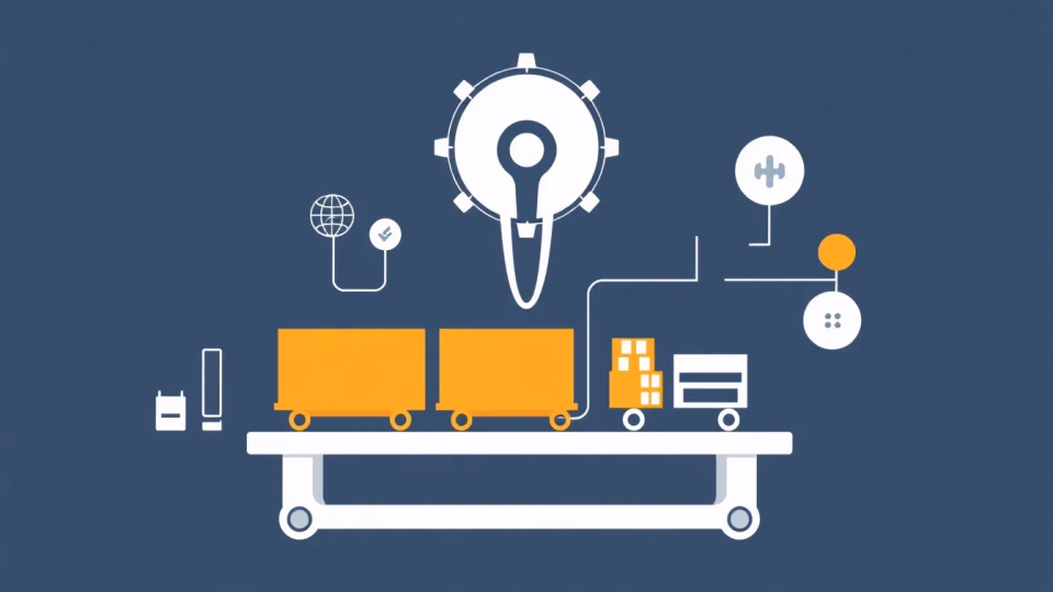 Technische Illustration zur Künstlichen Intelligenz im Supply Chain Management