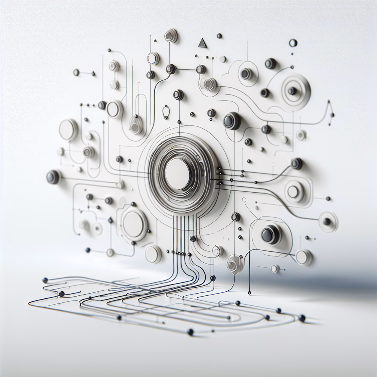 Technische Darstellung von Künstlicher Intelligenz in der Bilderkennung