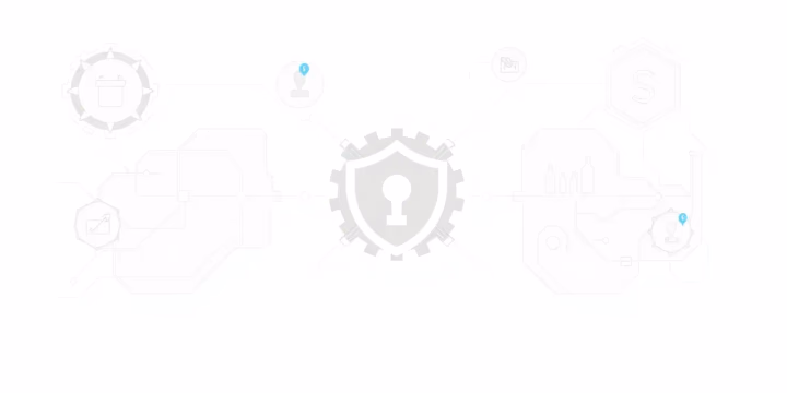 Technische Illustration der KI in der Cybersicherheit