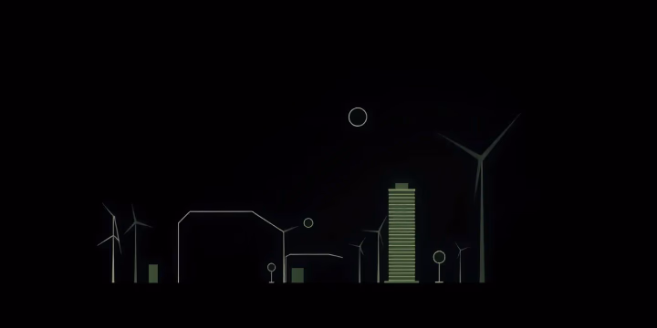 Illustration von Künstlicher Intelligenz in der Energieeffizienz