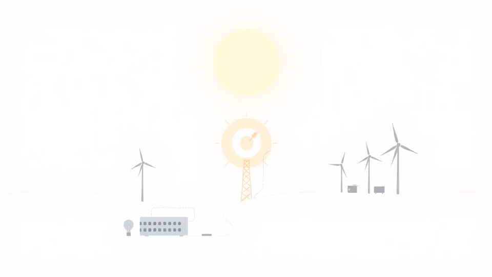 Grafik zur Darstellung von KI-Anwendungen in der Energieeffizienz