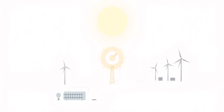 Grafik zur Darstellung von KI-Anwendungen in der Energieeffizienz