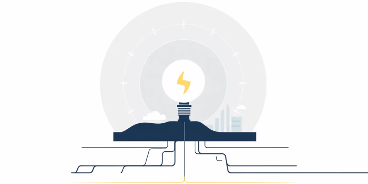 Illustration der Künstlichen Intelligenz in der Energiespeicherung