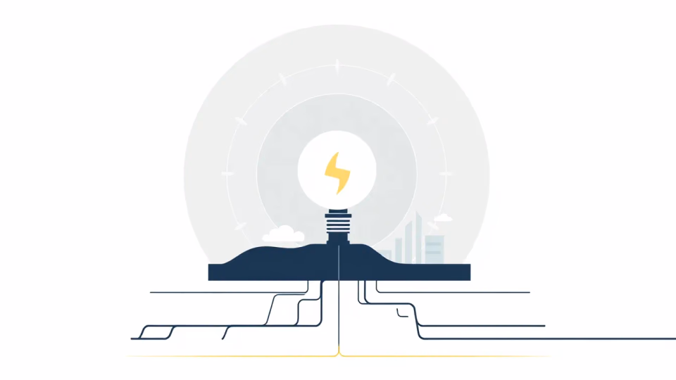 Illustration der Künstlichen Intelligenz in der Energiespeicherung