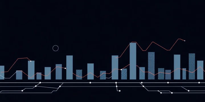 Illustration von Künstlicher Intelligenz in der Finanzberichterstattung