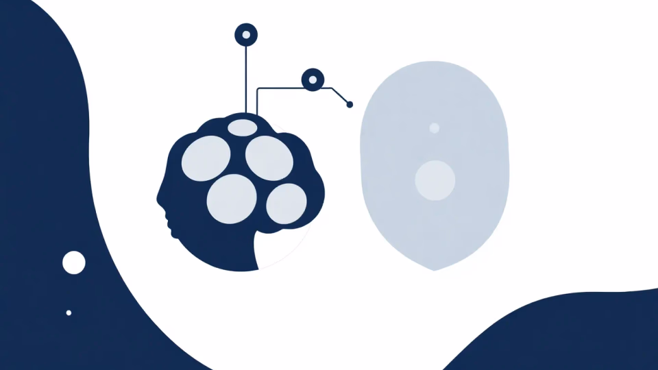 Technologische Illustration zur Künstlichen Intelligenz in der Kreativwirtschaft