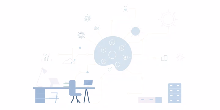 Technologische Illustration zur Rolle von KI in der Kreativwirtschaft