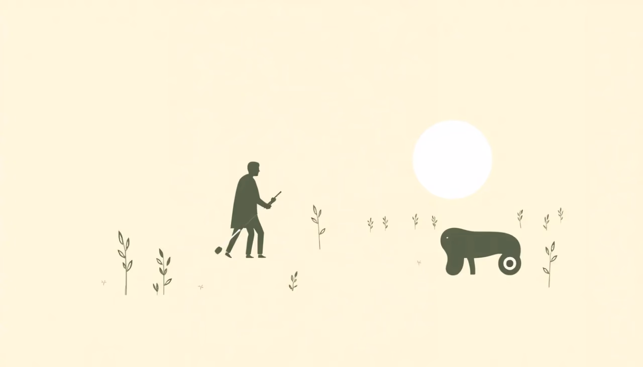 Technische Illustration zu Künstlicher Intelligenz in der Landwirtschaft