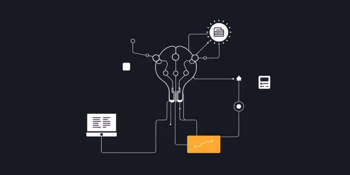 Technische Illustration der Machine Learning Operations