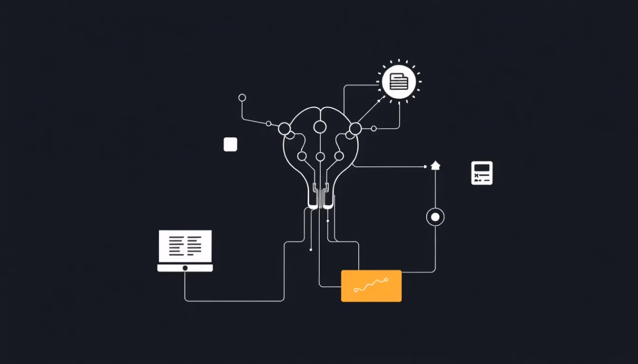 Technische Illustration der Machine Learning Operations