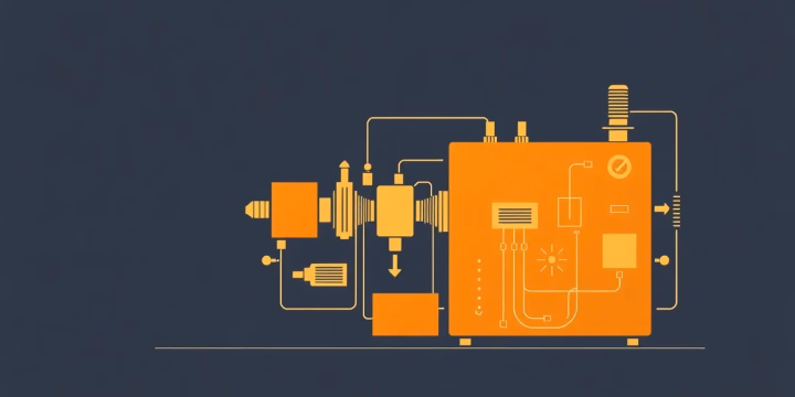 Technische Illustration eines maschinellen Bewertungssystems
