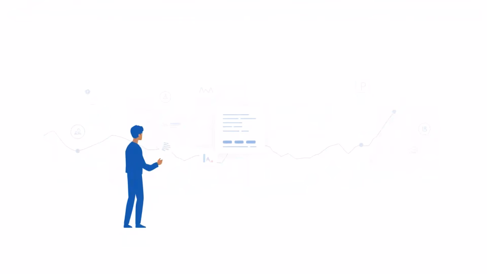 Illustration von Natural Language Processing in der Finanzbranche