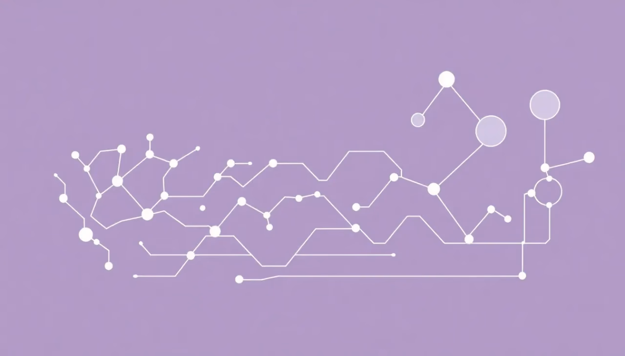 Illustration von neuro-inspiriertem Lernen, technische Elemente