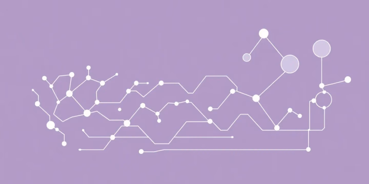 Illustration von neuro-inspiriertem Lernen, technische Elemente