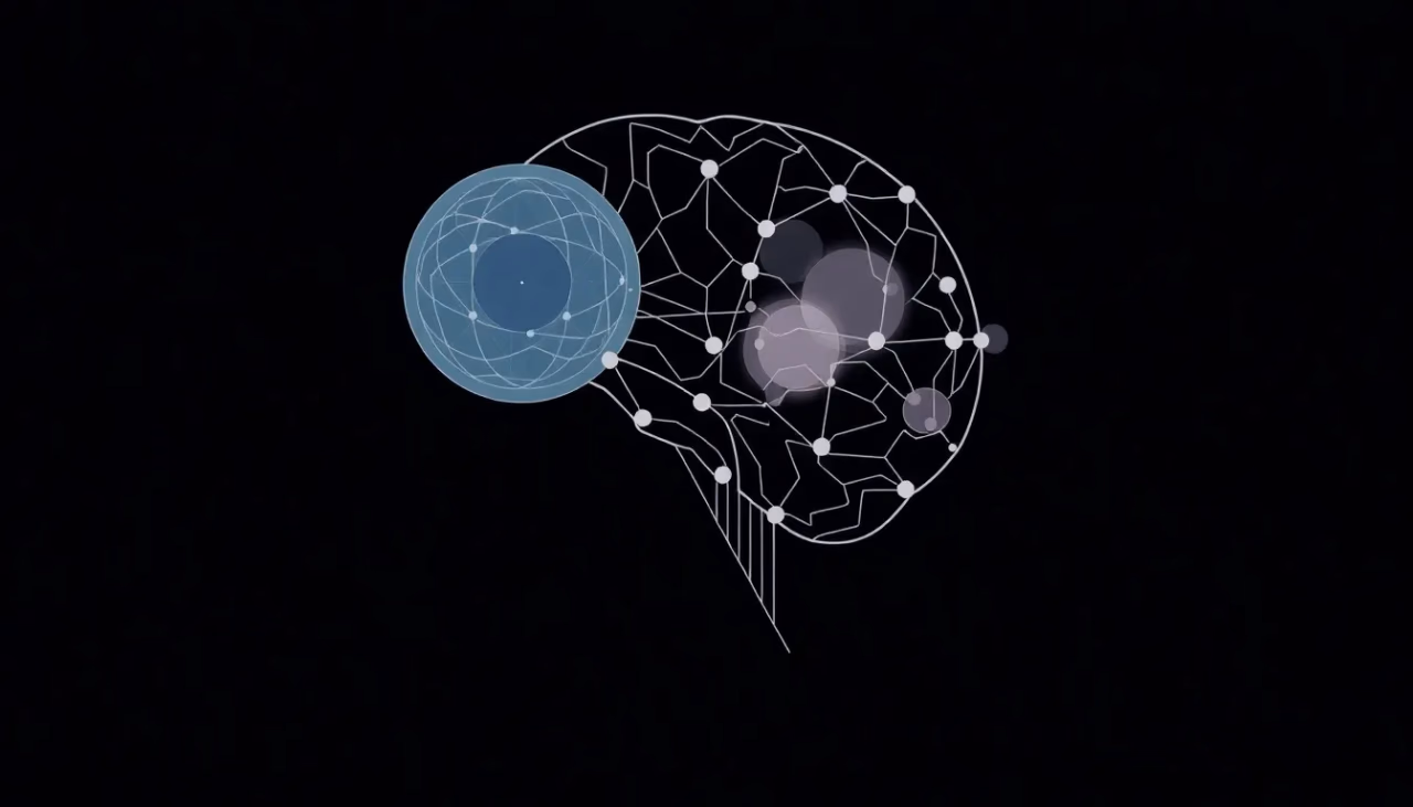 Technische Darstellung eines neuro-kognitiven Interfaces