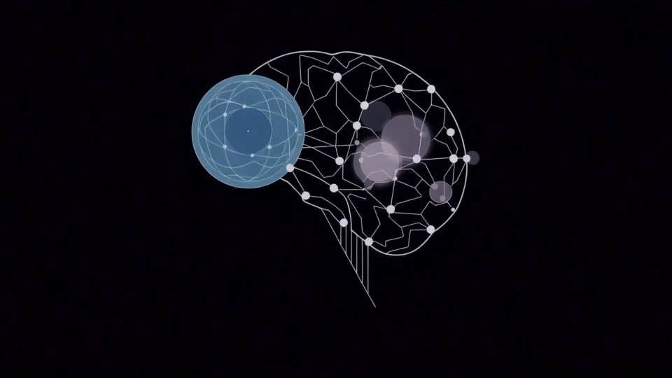 Technische Darstellung eines neuro-kognitiven Interfaces