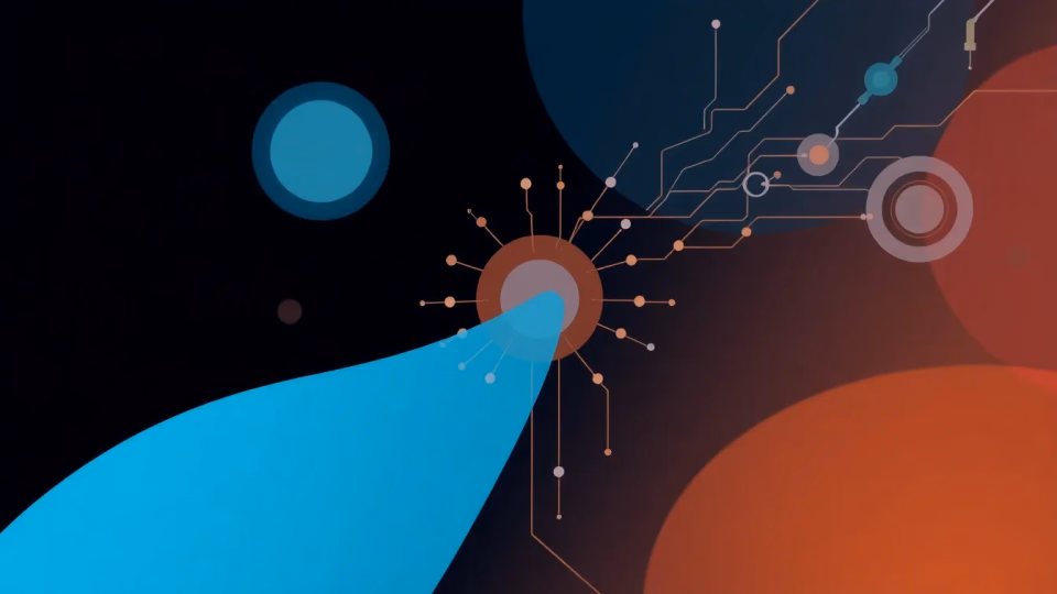 Technische Grafik über Neuroethik und Künstliche Intelligenz