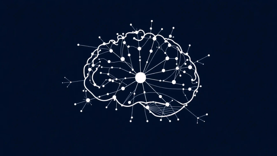 Illustration eines neuronalen Netzwerks in einer analytischen Umgebung