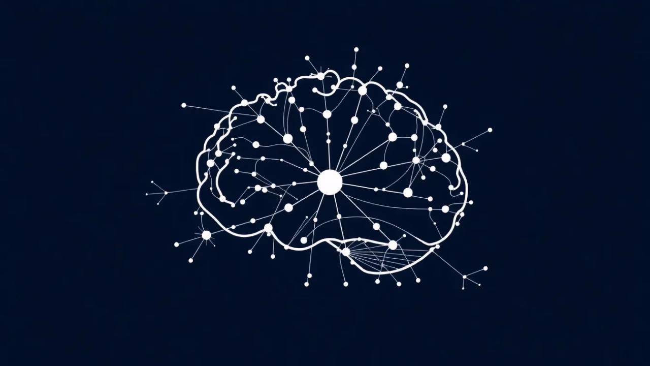 Illustration eines neuronalen Netzwerks in einer analytischen Umgebung