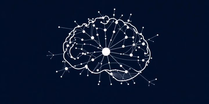 Illustration eines neuronalen Netzwerks in einer analytischen Umgebung