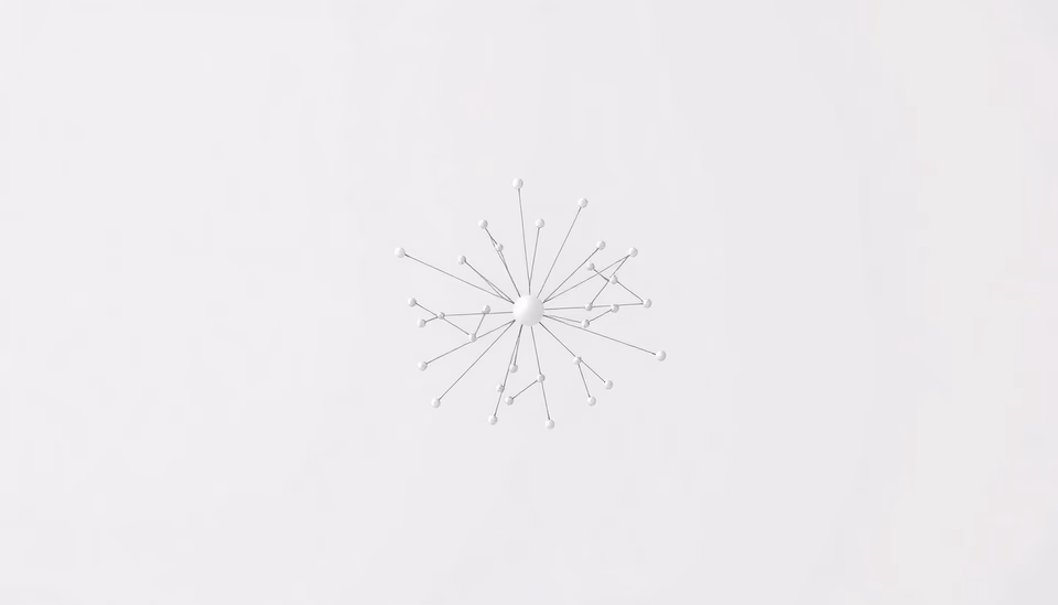 Technische Illustration zur neuronalen Netzwerk-Architektur