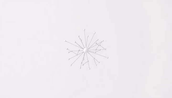 Technische Illustration zur neuronalen Netzwerk-Architektur