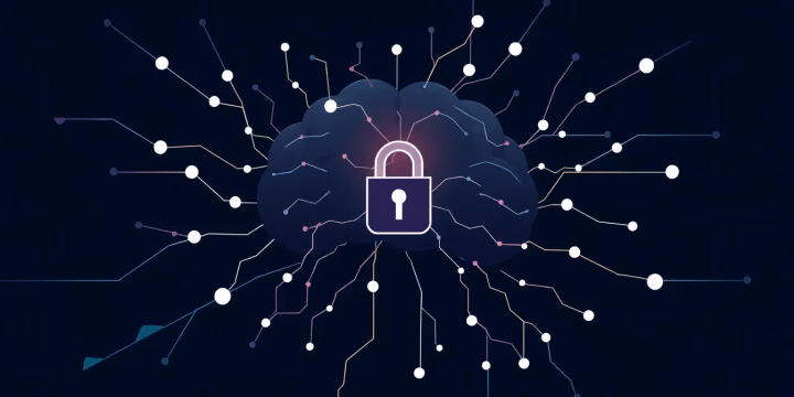 Illustration zur neuronalen Netzwerk Sicherheit