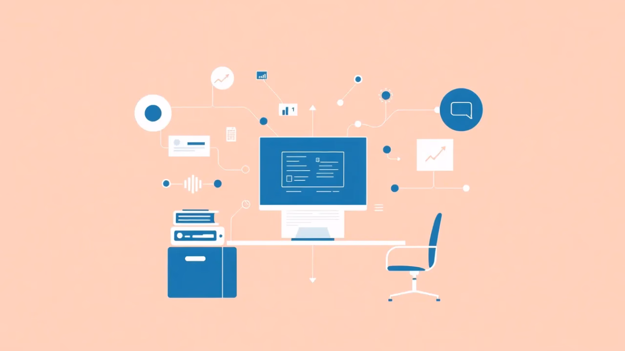Technische Illustration zu proaktiven KI-Strategien