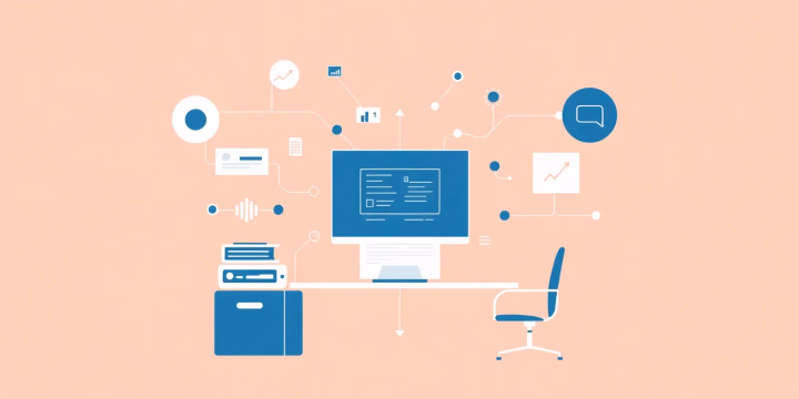 Technische Illustration zu proaktiven KI-Strategien