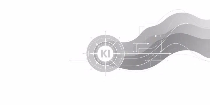 Illustration von Quanten-KI-Modellen in einer technischen Umgebung