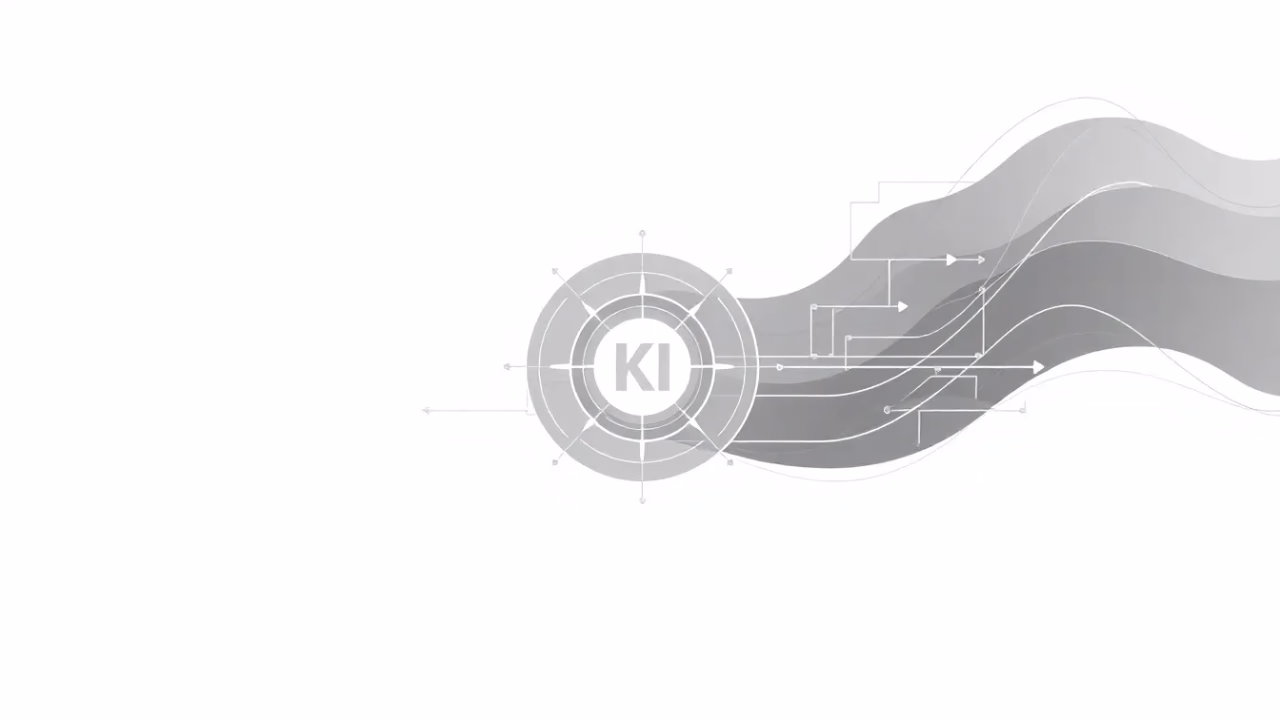 Illustration von Quanten-KI-Modellen in einer technischen Umgebung