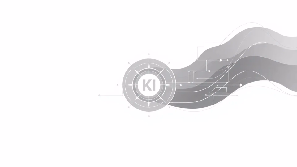 Illustration von Quanten-KI-Modellen in einer technischen Umgebung