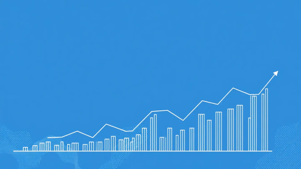 Technische Illustration von quantitativen Finanzmodellen mit KI