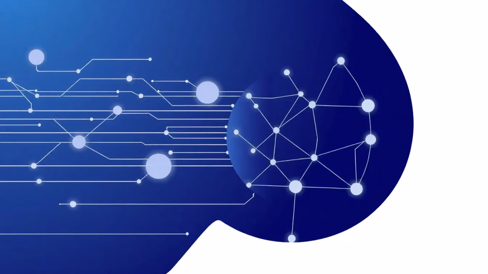 Technische Darstellung von Quantum-Künstlicher Intelligenz