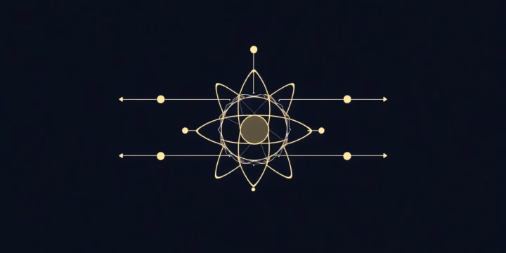 Illustration von Quantencomputing für künstliche Intelligenz