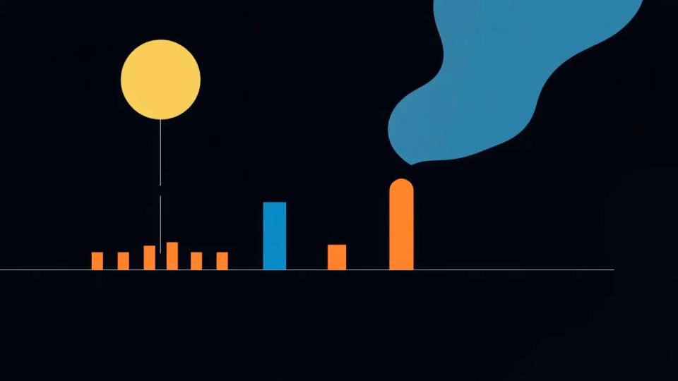 Technische Illustration zur rationalen Entscheidung in KI