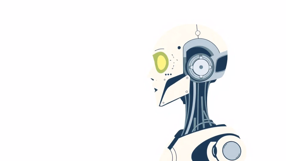 Abstract illustration of Roboethik in Künstlicher Intelligenz