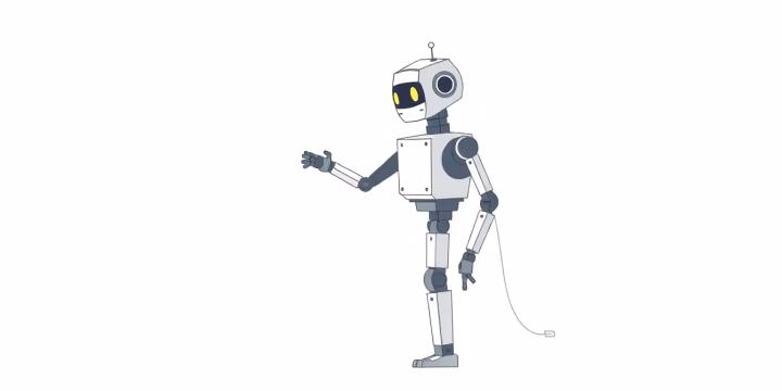 Technische Illustration zu Roboethik und gesellschaftlicher Verantwortung