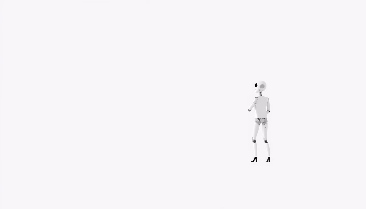 Illustration der robotergestützten Nutzungsanalyse mit technischen Komponenten.